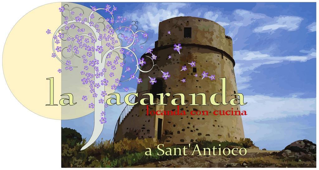 La Jacaranda Hotel SantʼAntìoco Exterior foto